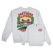 USC Trojans Unisex Heather Gray Alumni Heavyweight Sweatshirt